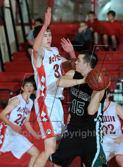Thumbnail 2 in Lawrence Free State vs. McPherson  (McPherson Invitational 1st Round) photogallery.