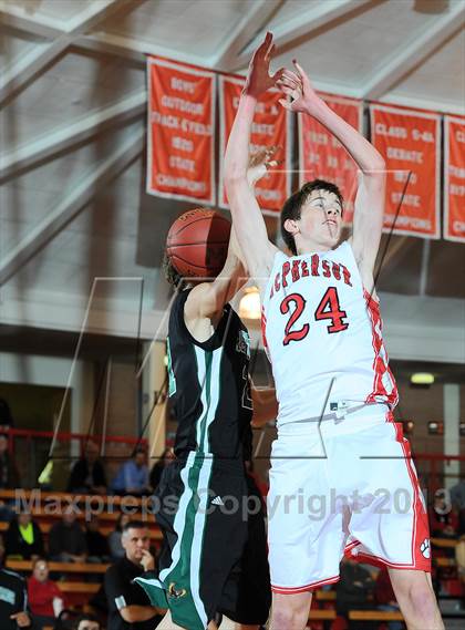 Thumbnail 2 in Lawrence Free State vs. McPherson  (McPherson Invitational 1st Round) photogallery.