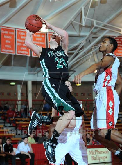 Thumbnail 1 in Lawrence Free State vs. McPherson  (McPherson Invitational 1st Round) photogallery.