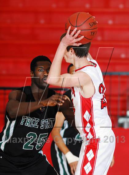 Thumbnail 3 in Lawrence Free State vs. McPherson  (McPherson Invitational 1st Round) photogallery.