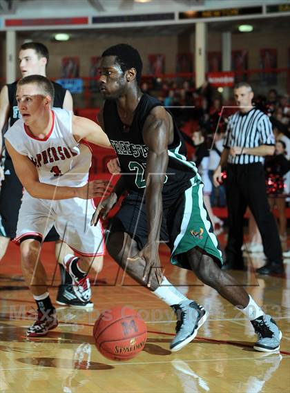 Thumbnail 1 in Lawrence Free State vs. McPherson  (McPherson Invitational 1st Round) photogallery.