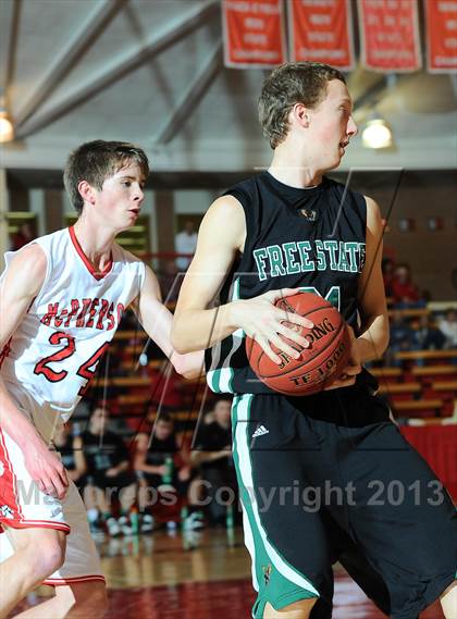 Thumbnail 2 in Lawrence Free State vs. McPherson  (McPherson Invitational 1st Round) photogallery.