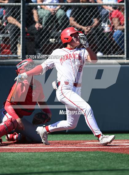 Thumbnail 3 in Corona @ Mater Dei (CIF SS Division 1 Round 2) photogallery.