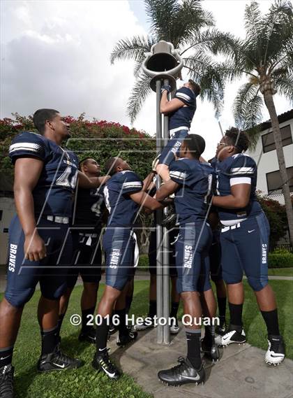 Thumbnail 1 in St. John Bosco (2016 Preseason Top 25 Early Contenders Photo Shoot)  photogallery.