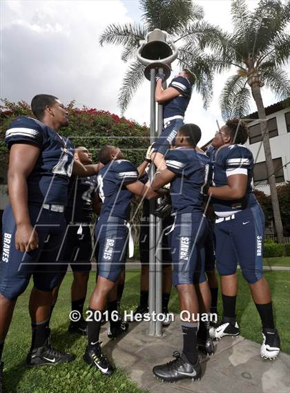 Thumbnail 3 in St. John Bosco (2016 Preseason Top 25 Early Contenders Photo Shoot)  photogallery.