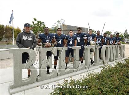 Thumbnail 2 in St. John Bosco (2016 Preseason Top 25 Early Contenders Photo Shoot)  photogallery.