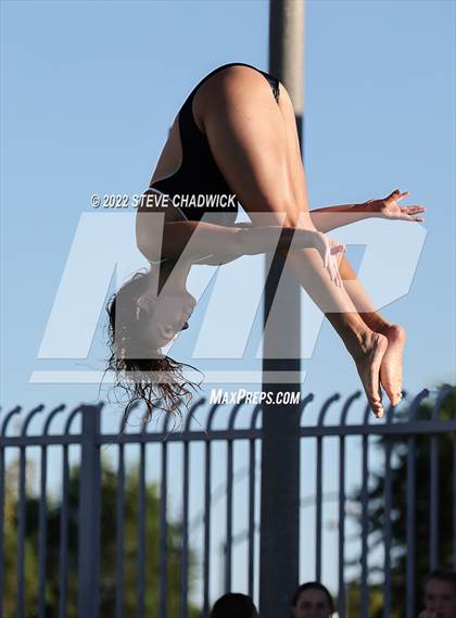 Thumbnail 3 in Gilbert Classical Academy, Morenci & Higley at Williams Field (Girls Dive) photogallery.