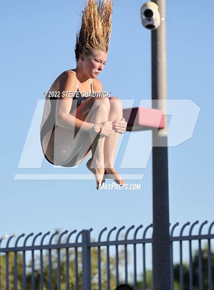 Thumbnail 2 in Gilbert Classical Academy, Morenci & Higley at Williams Field (Girls Dive) photogallery.