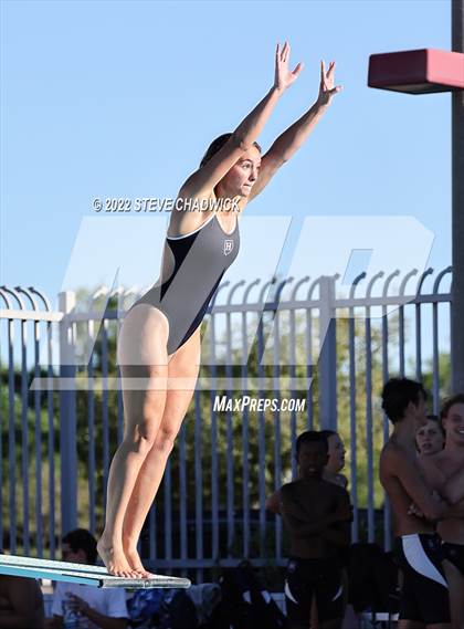 Thumbnail 2 in Gilbert Classical Academy, Morenci & Higley at Williams Field (Girls Dive) photogallery.