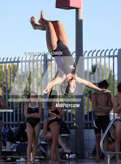 Thumbnail 3 in Gilbert Classical Academy, Morenci & Higley at Williams Field (Girls Dive) photogallery.