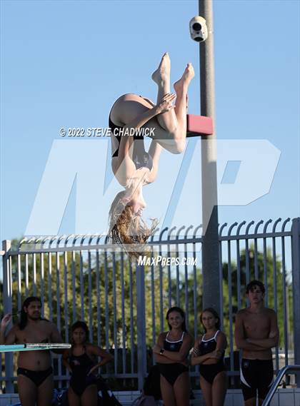 Thumbnail 3 in Gilbert Classical Academy, Morenci & Higley at Williams Field (Girls Dive) photogallery.