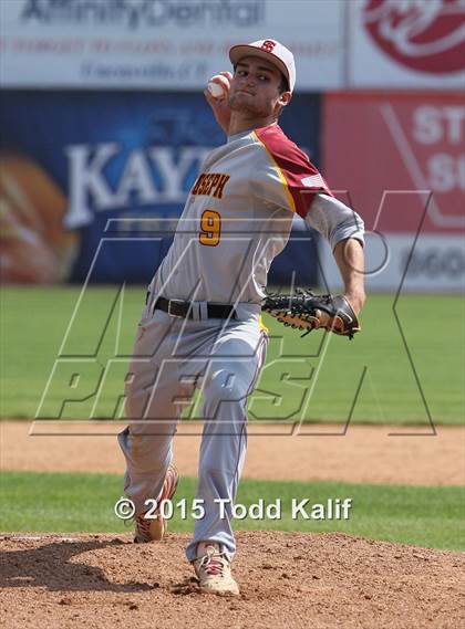Thumbnail 1 in St. Joseph vs. Montville (CIAC Class M Semifinal)  photogallery.