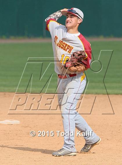 Thumbnail 2 in St. Joseph vs. Montville (CIAC Class M Semifinal)  photogallery.
