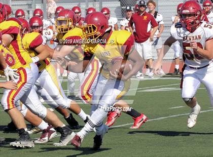 Thumbnail 3 in Cardinal Newman vs Liberty photogallery.