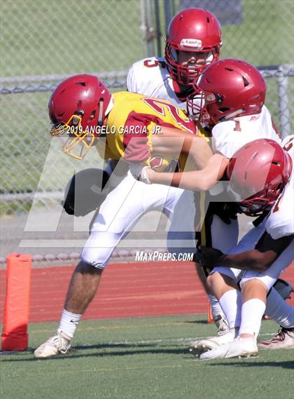Thumbnail 2 in Cardinal Newman vs Liberty photogallery.