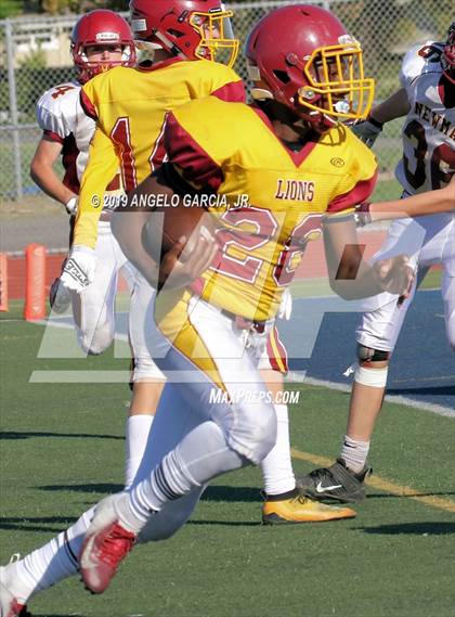 Thumbnail 2 in Cardinal Newman vs Liberty photogallery.