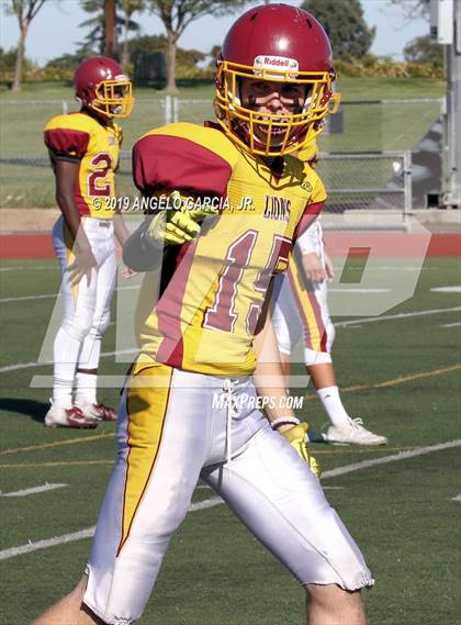 Thumbnail 2 in Cardinal Newman vs Liberty photogallery.