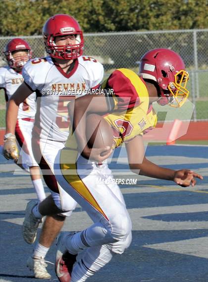 Thumbnail 3 in Cardinal Newman vs Liberty photogallery.