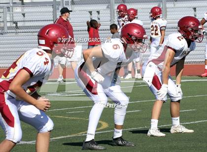 Thumbnail 3 in Cardinal Newman vs Liberty photogallery.