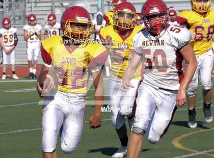 Thumbnail 2 in Cardinal Newman vs Liberty photogallery.