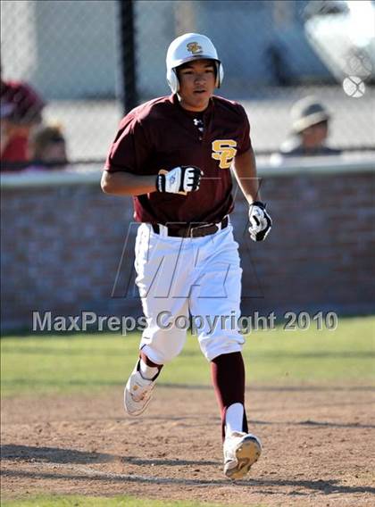 Thumbnail 2 in Salpointe Catholic vs. Esperanza (Diamond Sports National Classic) photogallery.
