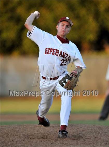Thumbnail 1 in Salpointe Catholic vs. Esperanza (Diamond Sports National Classic) photogallery.