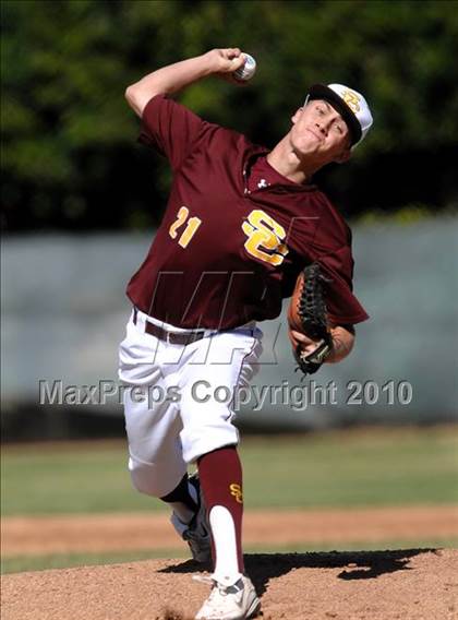 Thumbnail 3 in Salpointe Catholic vs. Esperanza (Diamond Sports National Classic) photogallery.