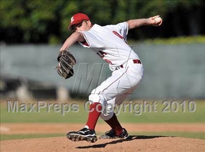Thumbnail 2 in Salpointe Catholic vs. Esperanza (Diamond Sports National Classic) photogallery.