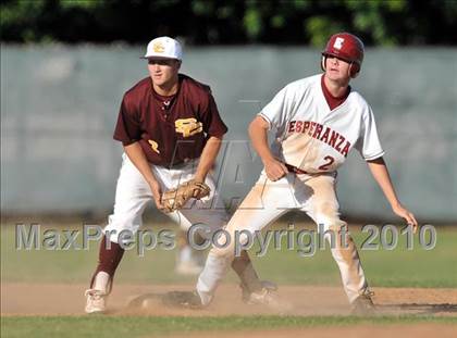 Thumbnail 1 in Salpointe Catholic vs. Esperanza (Diamond Sports National Classic) photogallery.