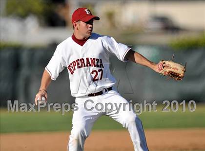 Thumbnail 1 in Salpointe Catholic vs. Esperanza (Diamond Sports National Classic) photogallery.
