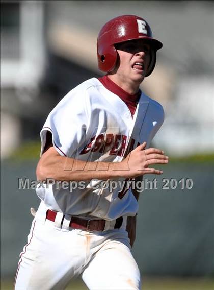 Thumbnail 1 in Salpointe Catholic vs. Esperanza (Diamond Sports National Classic) photogallery.