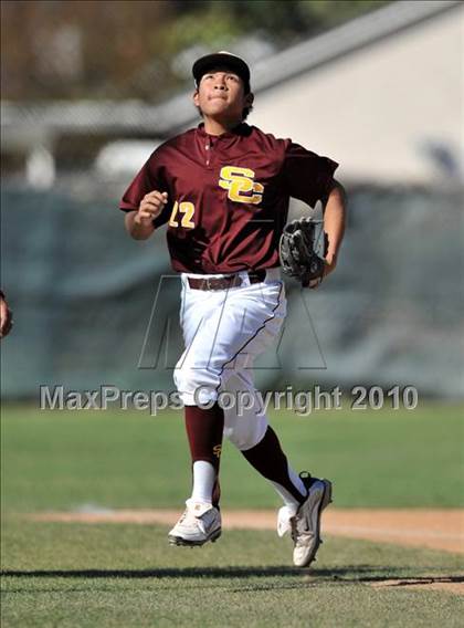 Thumbnail 2 in Salpointe Catholic vs. Esperanza (Diamond Sports National Classic) photogallery.