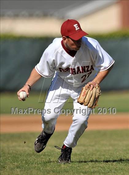 Thumbnail 1 in Salpointe Catholic vs. Esperanza (Diamond Sports National Classic) photogallery.