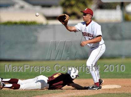 Thumbnail 2 in Salpointe Catholic vs. Esperanza (Diamond Sports National Classic) photogallery.