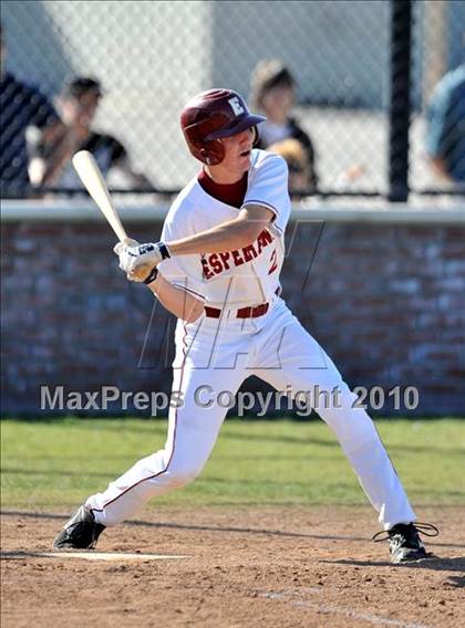 Thumbnail 1 in Salpointe Catholic vs. Esperanza (Diamond Sports National Classic) photogallery.