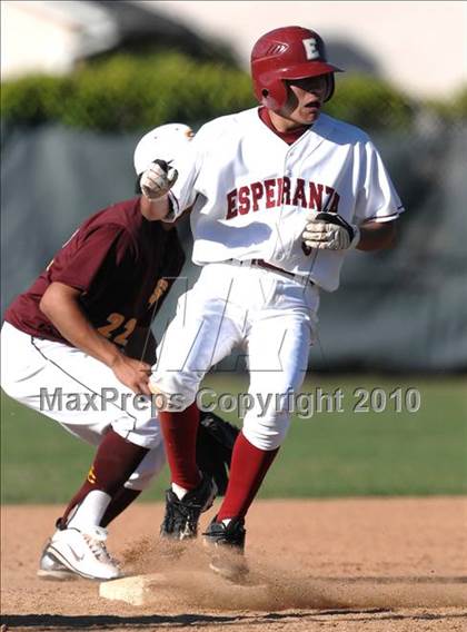 Thumbnail 1 in Salpointe Catholic vs. Esperanza (Diamond Sports National Classic) photogallery.