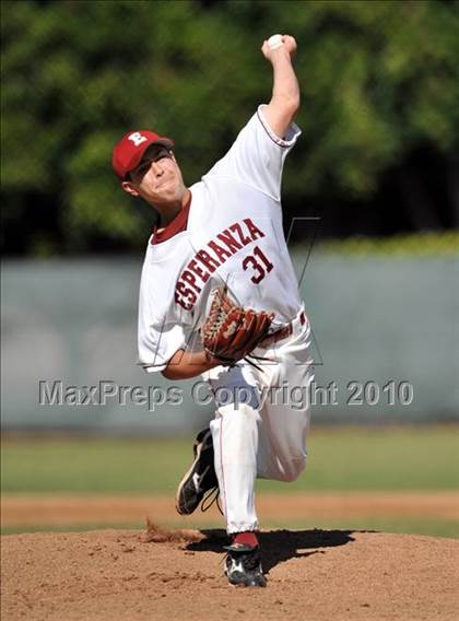 Thumbnail 2 in Salpointe Catholic vs. Esperanza (Diamond Sports National Classic) photogallery.