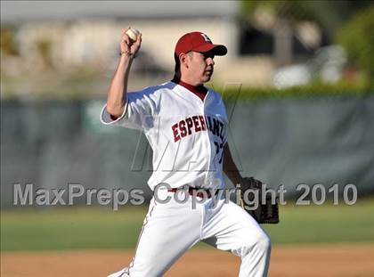 Thumbnail 3 in Salpointe Catholic vs. Esperanza (Diamond Sports National Classic) photogallery.
