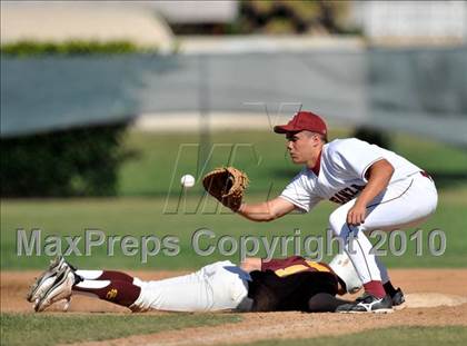 Thumbnail 1 in Salpointe Catholic vs. Esperanza (Diamond Sports National Classic) photogallery.