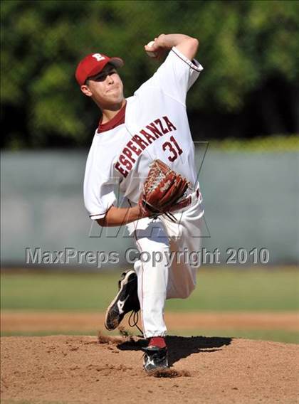 Thumbnail 1 in Salpointe Catholic vs. Esperanza (Diamond Sports National Classic) photogallery.