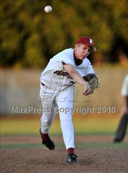 Thumbnail 2 in Salpointe Catholic vs. Esperanza (Diamond Sports National Classic) photogallery.