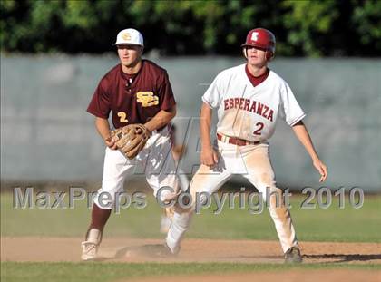 Thumbnail 2 in Salpointe Catholic vs. Esperanza (Diamond Sports National Classic) photogallery.