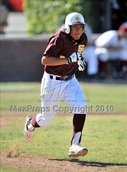 Thumbnail 3 in Salpointe Catholic vs. Esperanza (Diamond Sports National Classic) photogallery.