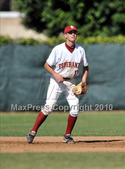 Thumbnail 1 in Salpointe Catholic vs. Esperanza (Diamond Sports National Classic) photogallery.