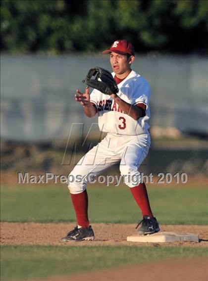 Thumbnail 1 in Salpointe Catholic vs. Esperanza (Diamond Sports National Classic) photogallery.