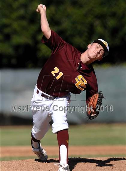 Thumbnail 2 in Salpointe Catholic vs. Esperanza (Diamond Sports National Classic) photogallery.