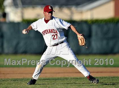 Thumbnail 2 in Salpointe Catholic vs. Esperanza (Diamond Sports National Classic) photogallery.