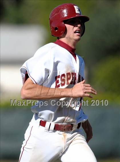 Thumbnail 2 in Salpointe Catholic vs. Esperanza (Diamond Sports National Classic) photogallery.
