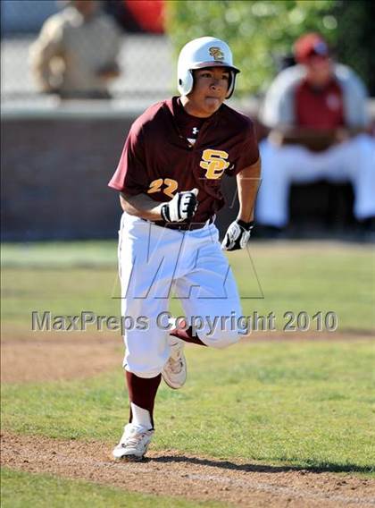 Thumbnail 2 in Salpointe Catholic vs. Esperanza (Diamond Sports National Classic) photogallery.