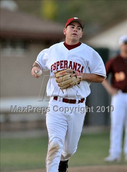 Thumbnail 1 in Salpointe Catholic vs. Esperanza (Diamond Sports National Classic) photogallery.